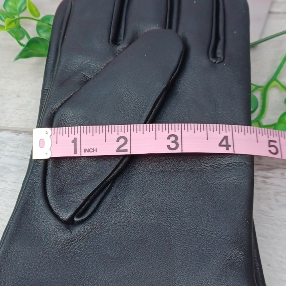 Michael Kors Leather Gloves Large NWT - Picture 8 of 10